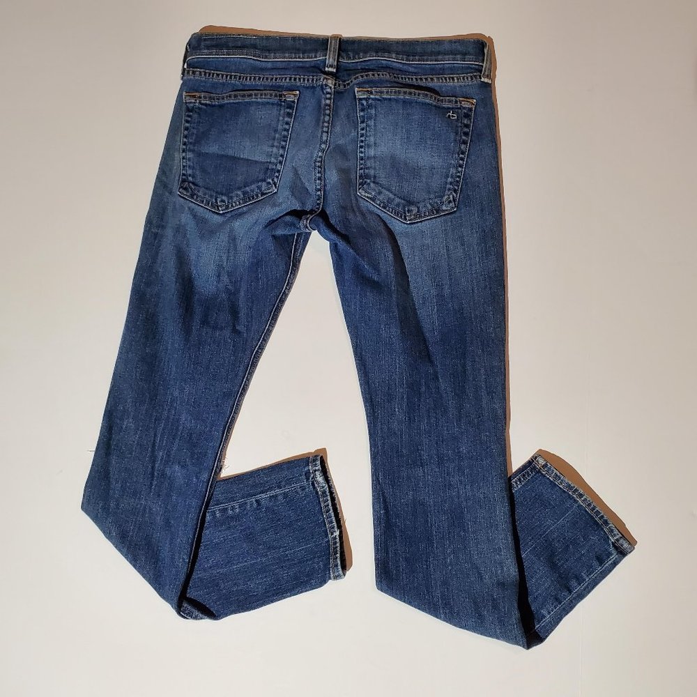 Rag & Bone Tomboy Skinny Jeans in Burnley Sz27 - Picture 3 of 5